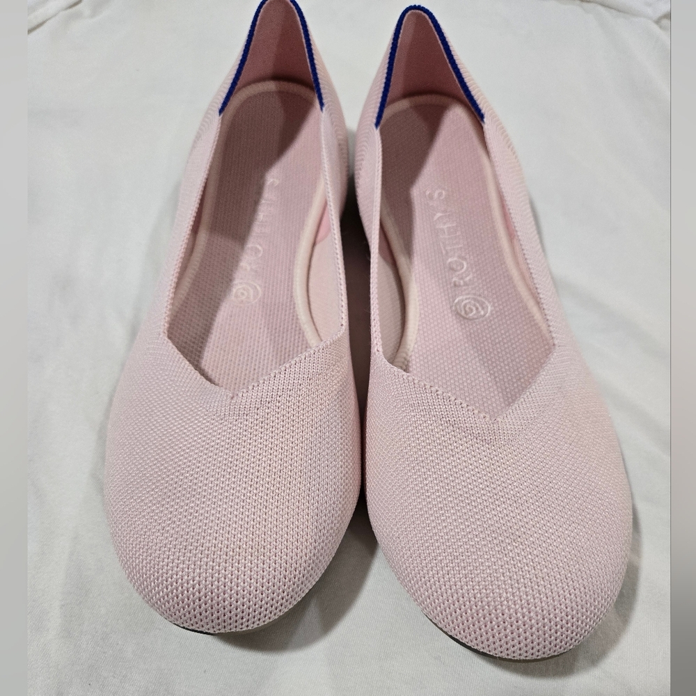 Rothy's Pink Flats Sleek Comfort Loafers